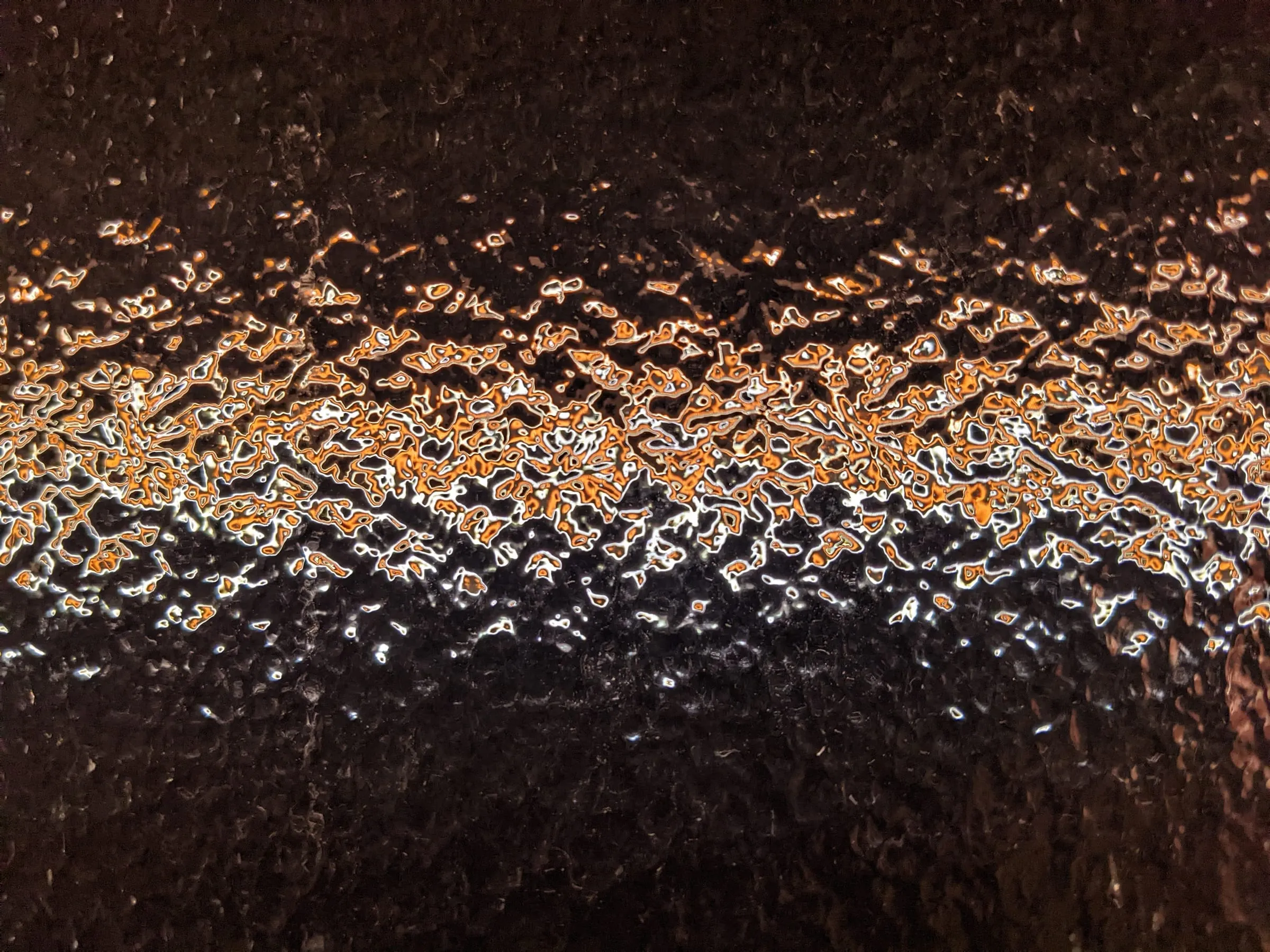 Diffuser texture under warm light