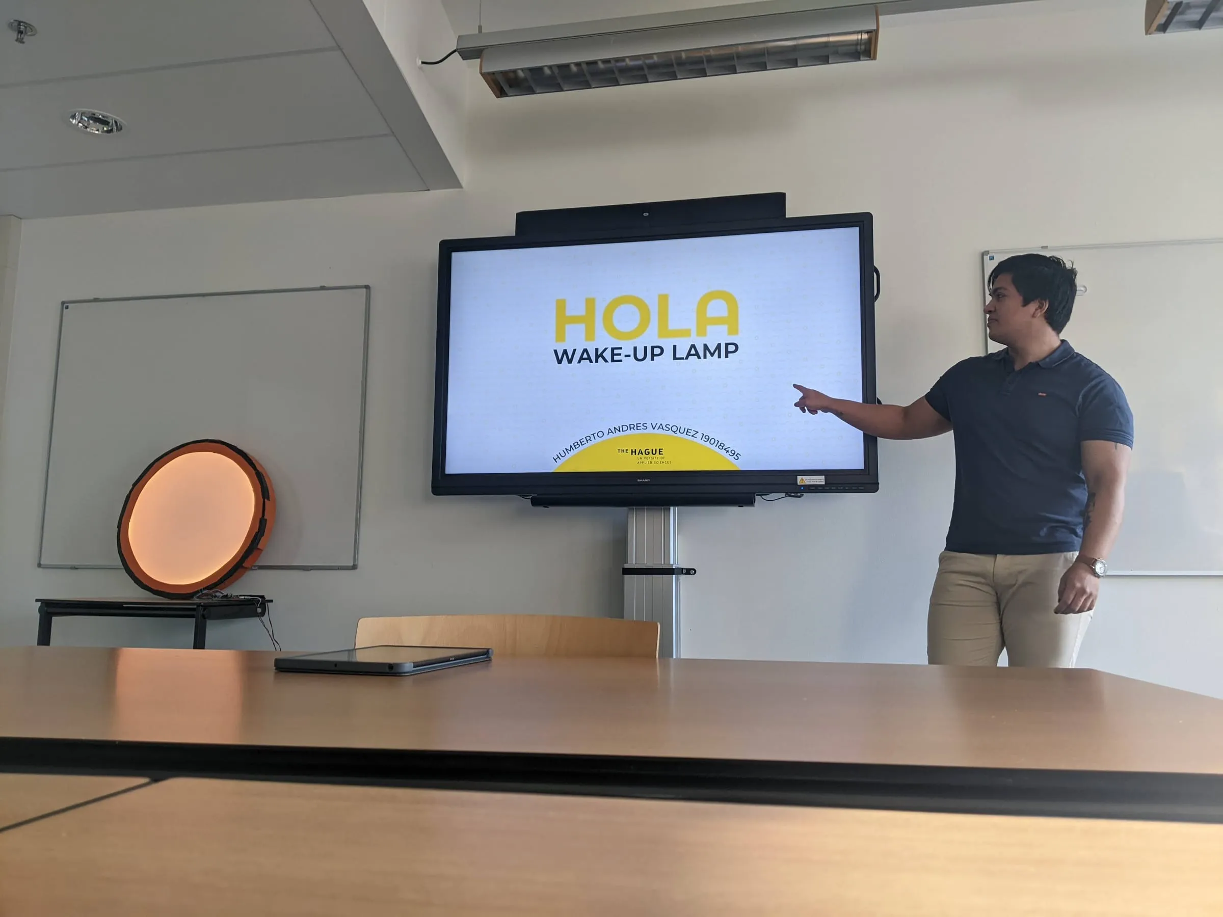 Presenting the research