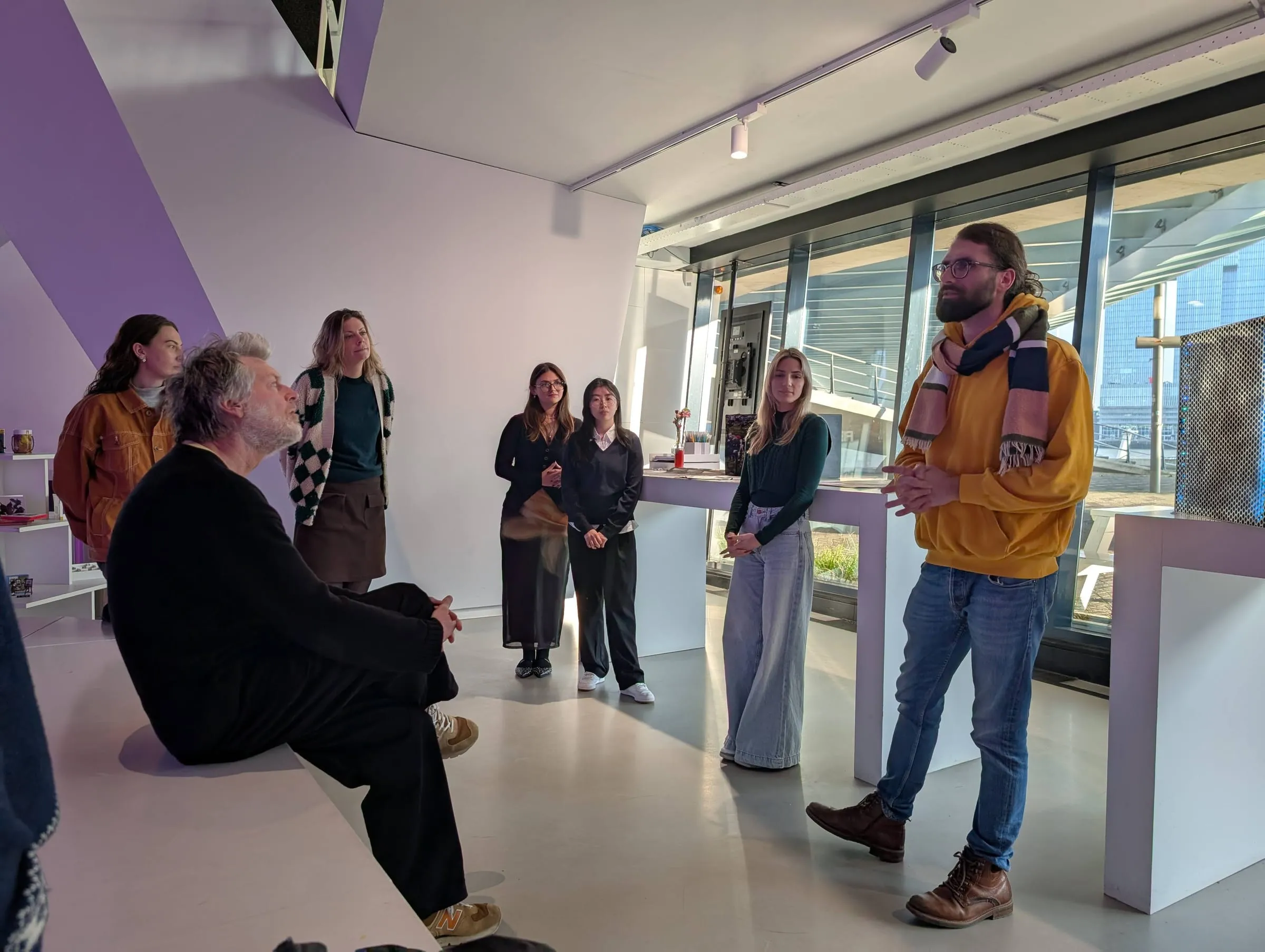 Presenting work at Remastered Rotterdam