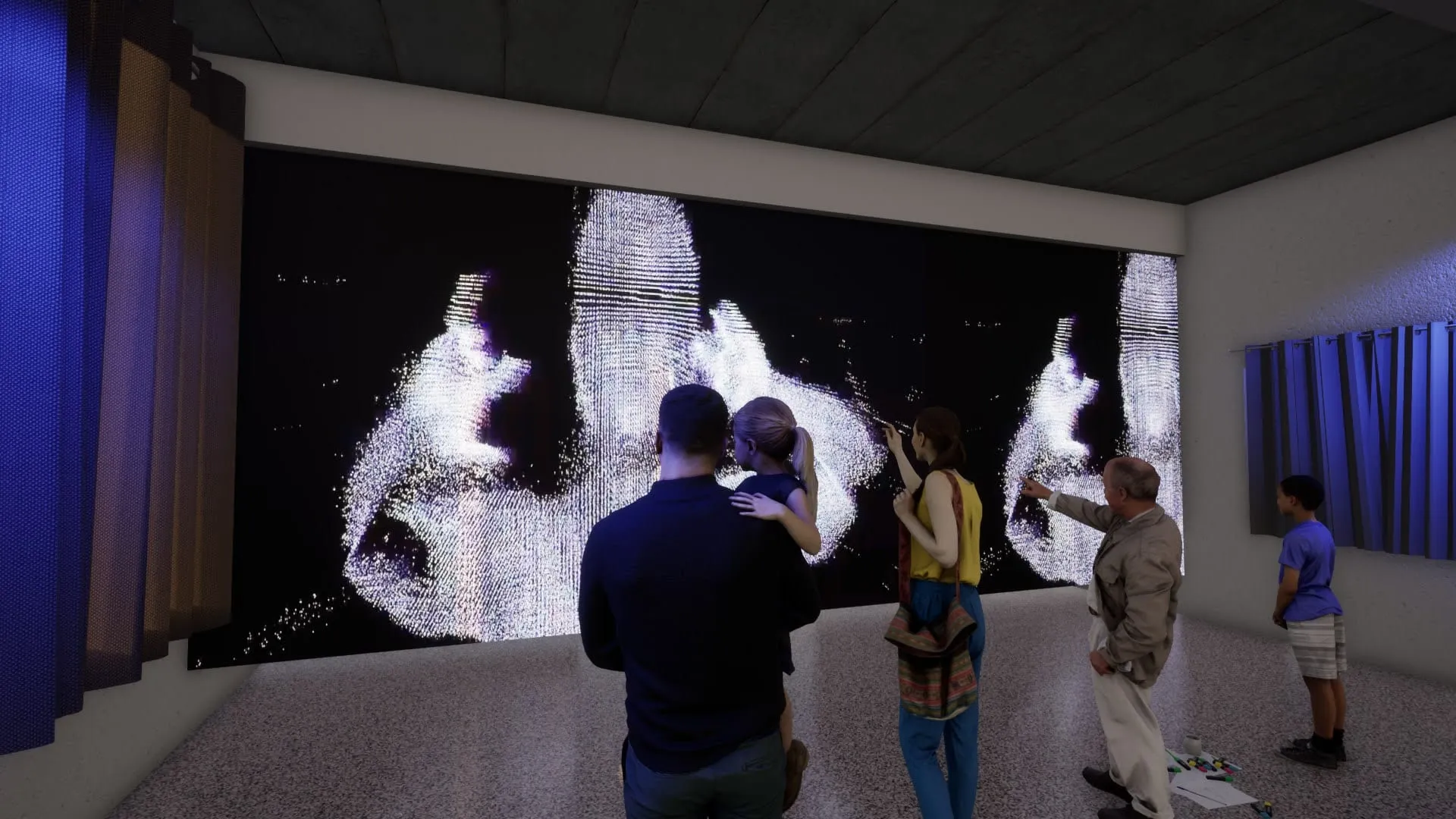 Render of the pieces