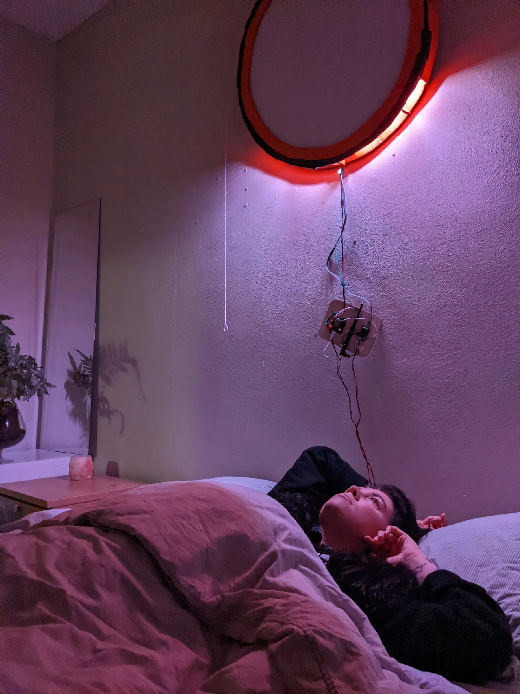 Testing a waking cycle